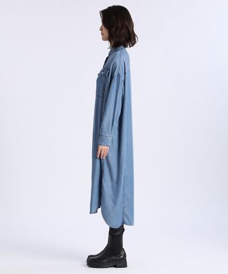 《Ｌｕｆｔｒｏｂｅ》リヨセルデニムワンピース《Ｈｅａｌｔｈｙ　ＤＥＮＩＭ》（７１１３１２１２０１）