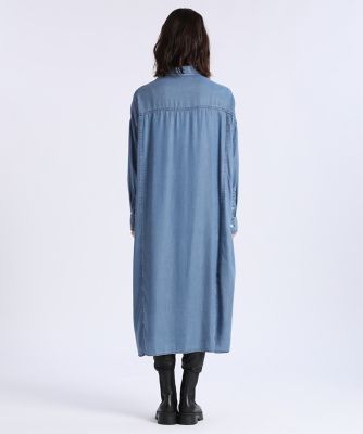 《Ｌｕｆｔｒｏｂｅ》リヨセルデニムワンピース《Ｈｅａｌｔｈｙ　ＤＥＮＩＭ》（７１１３１２１２０１）