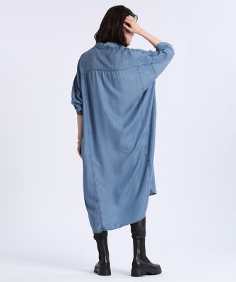 《Ｌｕｆｔｒｏｂｅ》リヨセルデニムワンピース《Ｈｅａｌｔｈｙ　ＤＥＮＩＭ》（７１１３１２１２０１）