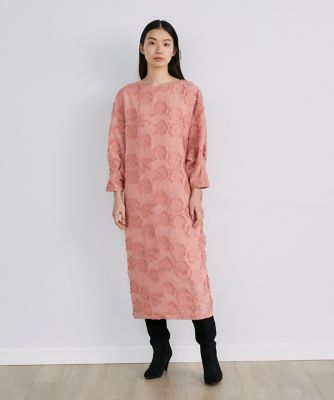 ＜la veille by SUPERIOR CLOSET (Women)＞花柄ジャカードワンピース《ｌａ　ｖｅｉｌｌｅ　ｂｙ　ＳＵＰＥＲＩＯＲ　ＣＬＯＳＥＴ》（７１２０１２１９１６）