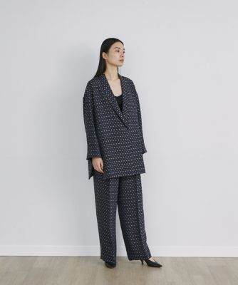 小紋柄ガウンジャケット《ｌａ　ｖｅｉｌｌｅ　ｂｙ　ＳＵＰＥＲＩＯＲ　ＣＬＯＳＥＴ》（７１２０１４１９２７）