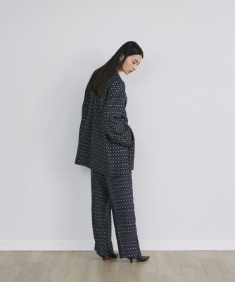 小紋柄ガウンジャケット《ｌａ　ｖｅｉｌｌｅ　ｂｙ　ＳＵＰＥＲＩＯＲ　ＣＬＯＳＥＴ》（７１２０１４１９２７）