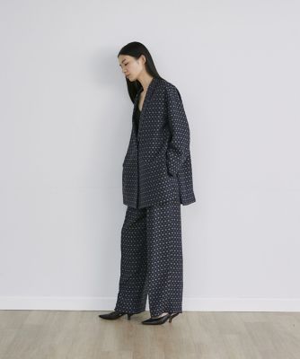 小紋柄ガウンジャケット《ｌａ　ｖｅｉｌｌｅ　ｂｙ　ＳＵＰＥＲＩＯＲ　ＣＬＯＳＥＴ》（７１２０１４１９２７）