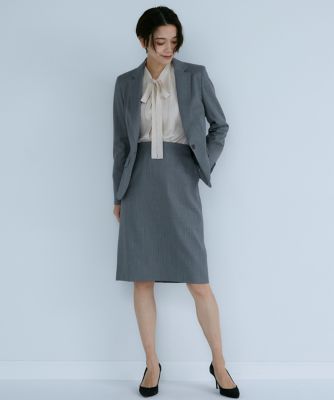 ＜INED (Women)＞シルクウールタイトスカート（７１２０１５２０５０）