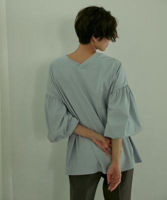 Ｖネックギャザーブラウス（７１２３１８２００３）