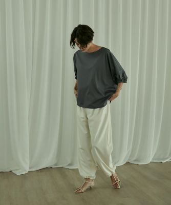 《大きいサイズ》ドルマンスリーブギャザーカットソー（７１２３１９０８０９）