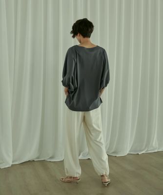 《大きいサイズ》ドルマンスリーブギャザーカットソー（７１２３１９０８０９）