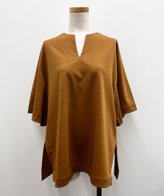 《大きいサイズ》スキッパーカットソー（７１２３１９０８２９）
