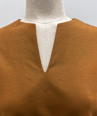 《大きいサイズ》スキッパーカットソー（７１２３１９０８２９）