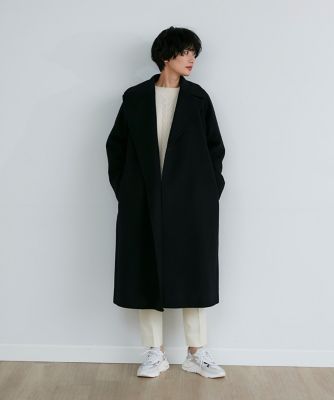 《大きいサイズ》ベルテッドラップコート（７１２４１１１８３７）