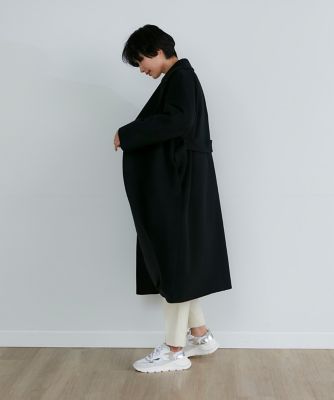 《大きいサイズ》ベルテッドラップコート（７１２４１１１８３７）