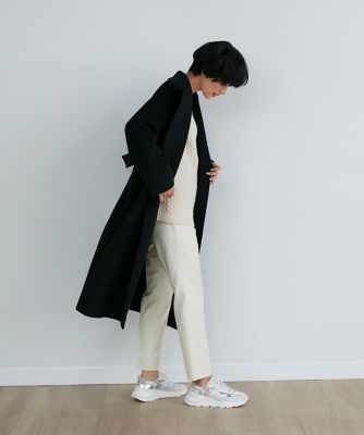 《大きいサイズ》ベルテッドラップコート（７１２４１１１８３７）