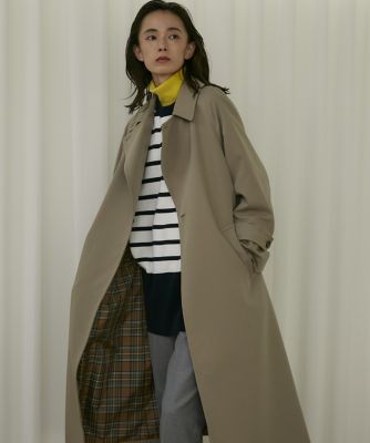 ＜INED L (Women/大きいサイズ)＞《大きいサイズ》　シングルトレンチコート（７１２４１１４８０４）