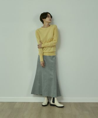 《大きいサイズ》コーデュロイマーメイドスカート（７１２４１５２８１８）