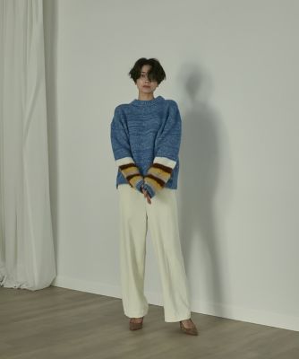 コーデュロイハイウエストワイドパンツ（７１２４１６１０１８）