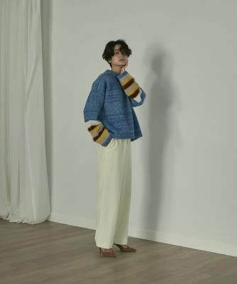 コーデュロイハイウエストワイドパンツ（７１２４１６１０１８）