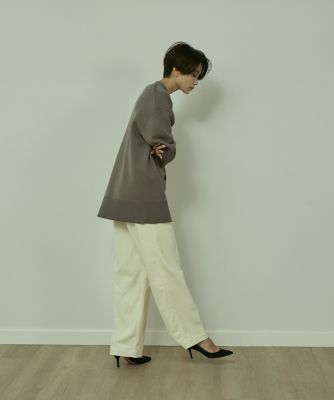コーデュロイハイウエストワイドパンツ（７１２４１６１０１８）