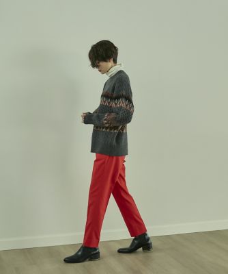《ＳＵＰＥＲＩＯＲ　ＣＬＯＳＥＴ》ジャガードＭＩＸケーブルニット（７１２４１７０６４６）