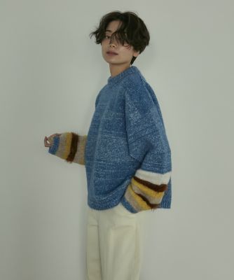 《ＳＵＰＥＲＩＯＲ　ＣＬＯＳＥＴ》異素材ＭＩＸニット（７１２４１７０６４７）