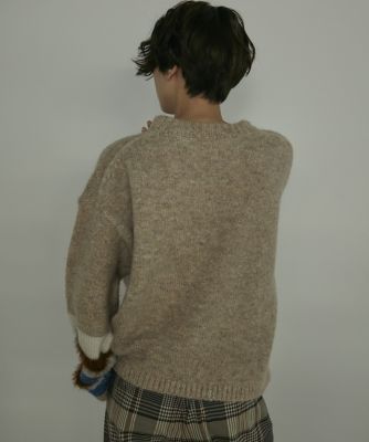 《ＳＵＰＥＲＩＯＲ　ＣＬＯＳＥＴ》異素材ＭＩＸニット（７１２４１７０６４７）