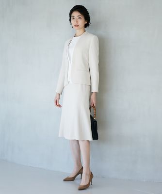 《大きいサイズ》配色ペプラムジャケット（７１３０１４１８２２）