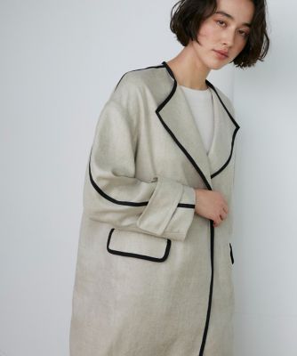 パイピングコート（7131114003） | INED (Women