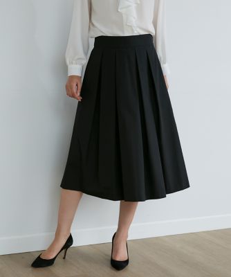 《大きいサイズ》グログランタックスカート《ＲＯＢＥ　ＳＵＰＥＲＩＯＲ　ＣＬＯＳＥＴ》（７１３１１５２８０２）