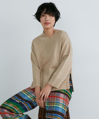＜7-IDconcept.(Women)＞ドッキングツイードワンピース（７０７１１２１００４）