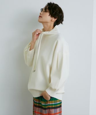 ＜Luftrobe (Women)＞《Ｌｕｆｔｒｏｂｅ》スタンドカラーニット（７１３１１７０２１２）