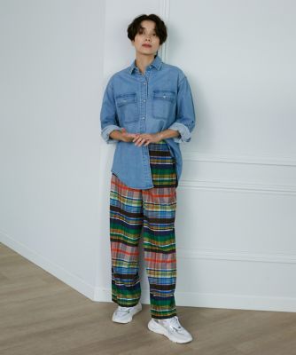 《ＳＵＰＥＲＩＯＲ　ＣＬＯＳＥＴ》別注デニムミリタリーシャツ《Ｈｅａｌｔｈｙ　ＤＥＮＩＭ》（７１３１１８１６０１）