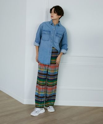 《ＳＵＰＥＲＩＯＲ　ＣＬＯＳＥＴ》別注デニムミリタリーシャツ《Ｈｅａｌｔｈｙ　ＤＥＮＩＭ》（７１３１１８１６０１）