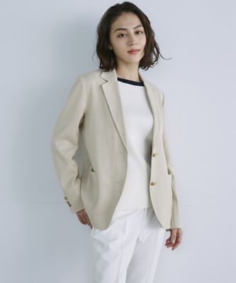 ＜INED (Women)＞シングルブレストジャケット（７１３２１４１０２５）