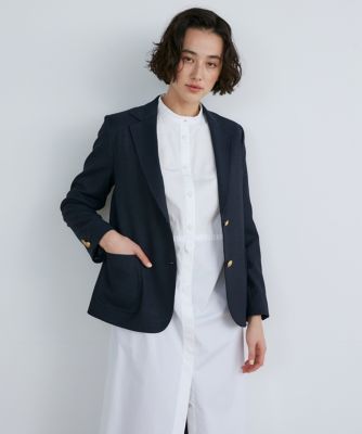 《大きいサイズ》シングルブレストジャケット（７１３２１４１８２５）