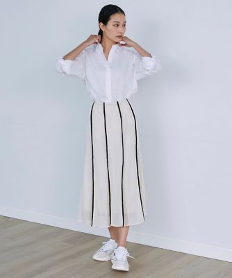 ＜INED (Women)＞パイピングレーススカート（７１３２１５２０１２）