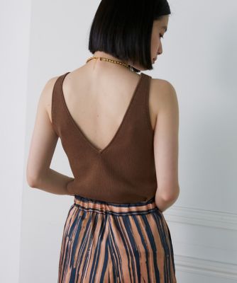 ニットタンクトップ《ｌａ　ｖｅｉｌｌｅ　ｂｙ　ＳＵＰＥＲＩＯＲ　ＣＬＯＳＥＴ》（７１３２１７０９２９）