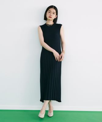 《大きいサイズ》リブニットワンピース（７１３２１７２８３０）