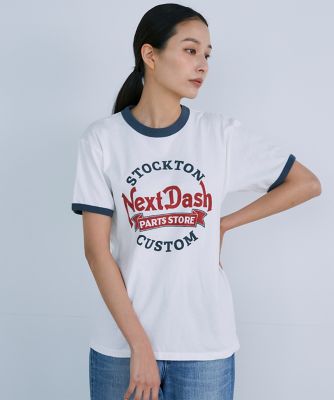＜SUPERIOR CLOSET (Women)＞《ＳＵＰＥＲＩＯＲ　ＣＬＯＳＥＴ》リンガーＴシャツ《ＧＯＯＤ　ＲＯＣＫ　ＳＰＥＥＤ》　（７１３２１９０６０８）