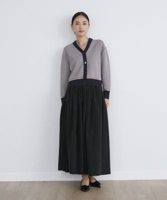 ＜INED (Women)＞タックギャザースカート（７１３３１５２００４）