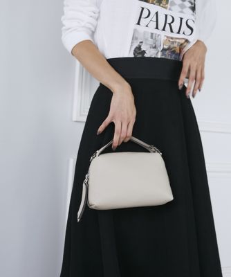＜SUPERIOR CLOSET (Women)＞　《ＳＵＰＥＲＩＯＲ　ＣＬＯＳＥＴ》ミニレザーバッグ《ＧＩＡＮＮＩ　ＣＨＩＡＲＩＮＩ》（７１３３２０６６０４）