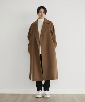 VERY12月号掲載》ベルテッドラップコート（7134111006