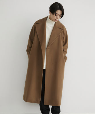 大きいサイズ》ベルテッドラップコート《VERY12月号掲載