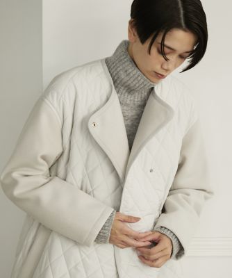 コンビキルティングコート （7134114001） | INED (Women