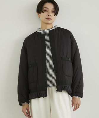 ＜INED L (Women/大きいサイズ)＞《大きいサイズ》リバーシブルダウン（７１３４１４６８０１）