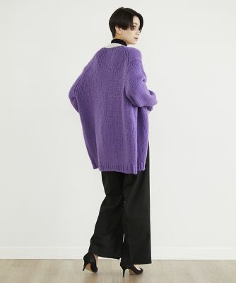 チャンキーニットカーディガン《LINEAPIU