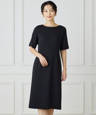 ＜INED (Women)＞ダブルストレッチワンピース（７１４０１２１０２３）