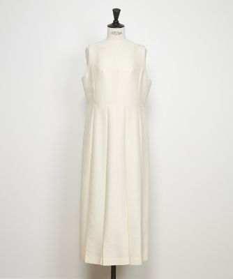 ＜la veille by SUPERIOR CLOSET (Women)＞《大きいサイズ》シルクウールロングワンピース《ｌａ　ｖｅｉｌｌｅ　ｂｙ　ＳＵＰＥＲＩＯＲ　ＣＬＯＳＥＴ》（７１４０１２１８５０）