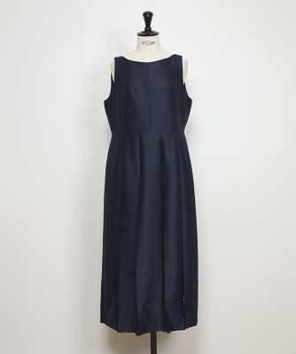 極美品★VALENTINO最高級ライン★シルクウール★フレア★ロングワンピース 大きいサイズ》シルクウールロングワンピース《la veille by