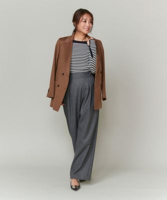 《大草直子コラボ》カシミヤダブルブレストジャケット《ＣＯＬＯＭＢＯ》（７１４０１４１０２３）