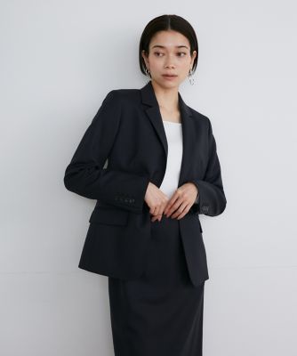 《大きいサイズ》モヘアウールテーラードジャケット（７１４０１４１８２６）