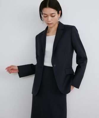 《大きいサイズ》モヘアウールテーラードジャケット（７１４０１４１８２６）
